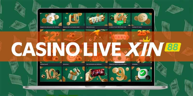 Cược thủ có thể thoải mái trải nghiệm các game Casino Live XIN88